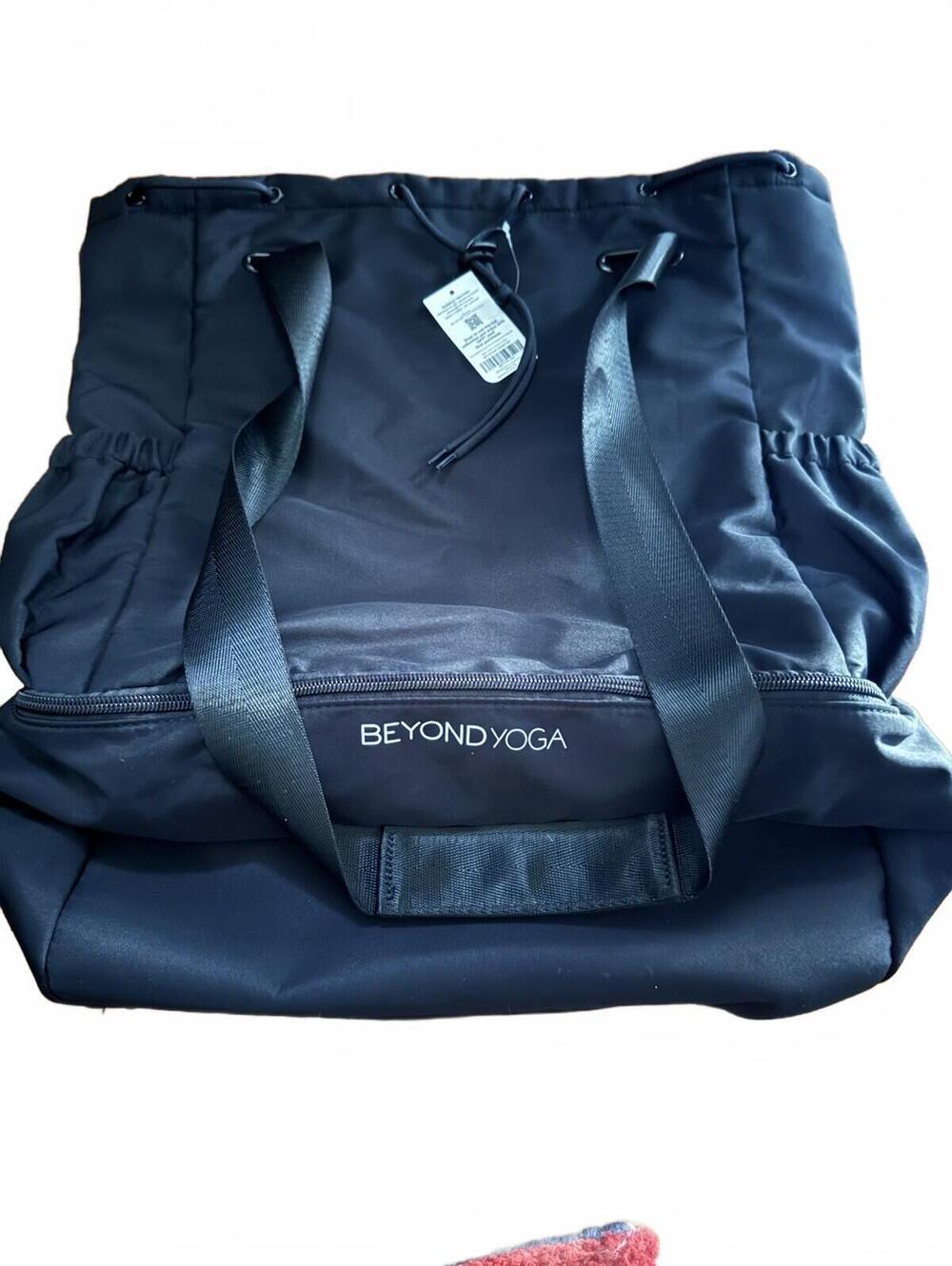 Beyond Yoga Convertible Gym Bag Backpack Black Brand New With Tags